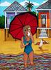 We Want our Beach Back Original  SOLD